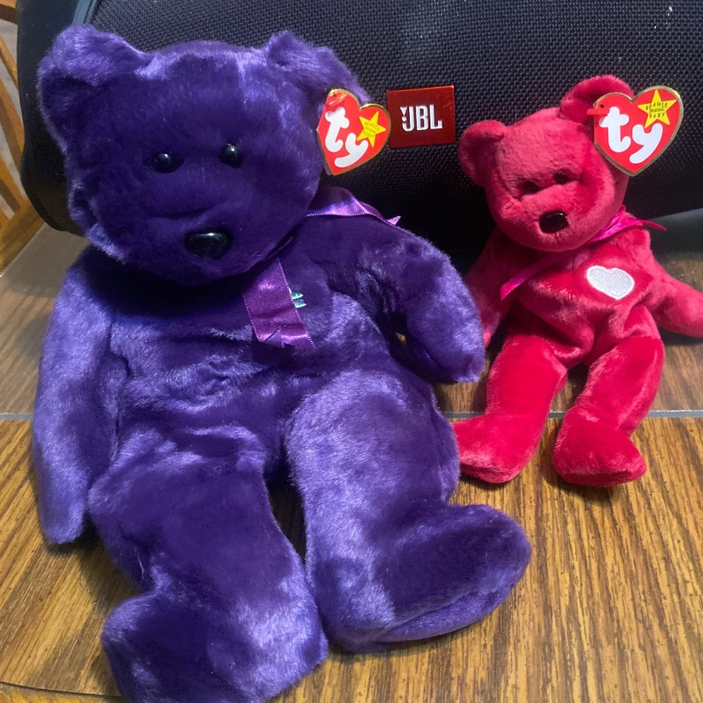 Rare beanie babies